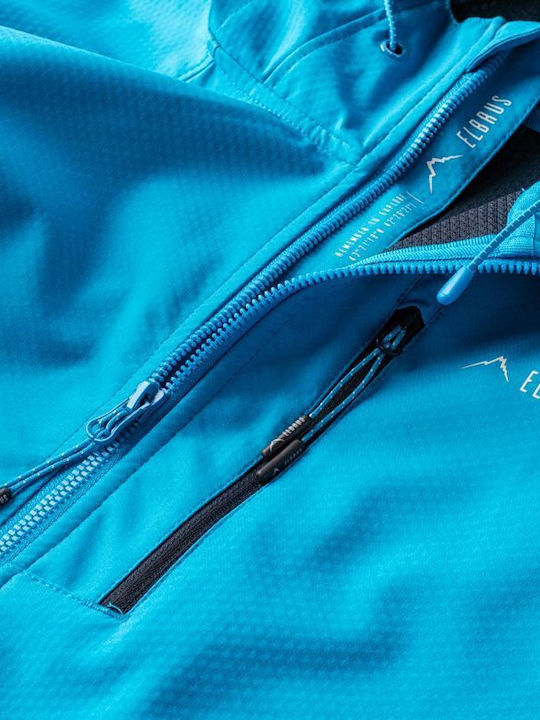 Envisat Winter Jacket Softshell Waterproof and Windproof Blue