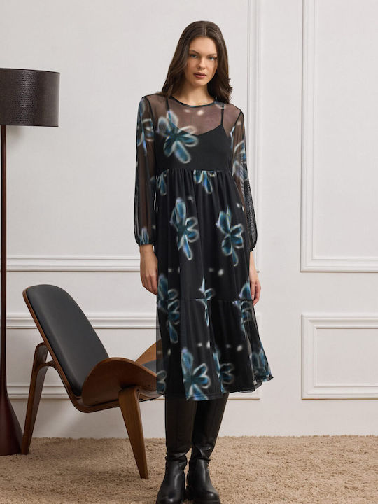 Midi Dress Black