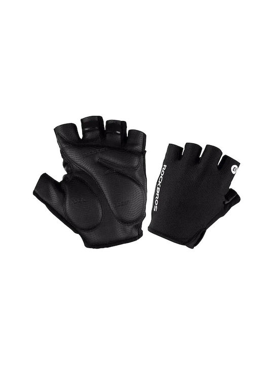 Rockbros Κοντά Unisex Γάντια Ποδηλασίας Μαύρα Rockbros Κοντά Unisex Γάντια Ποδηλασίας Μαύρα