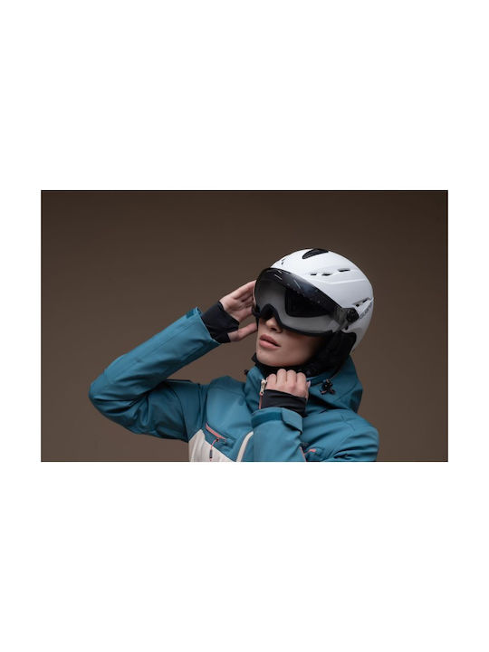 Iguana Men's Helmet for Ski & Snowboard White