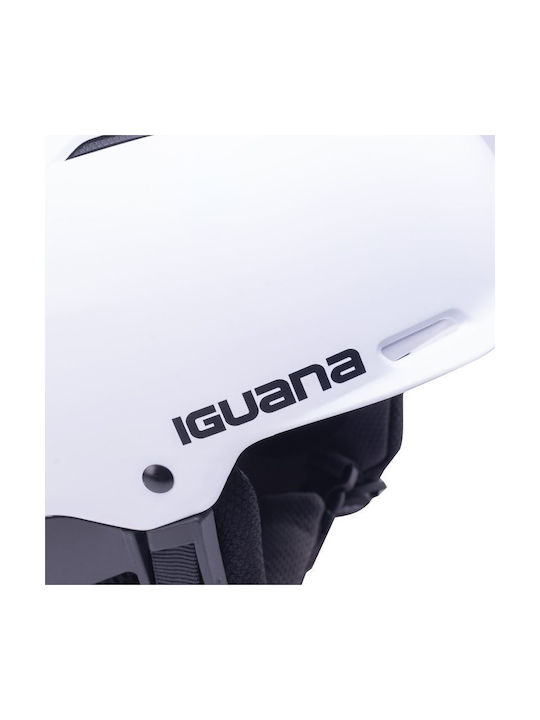 Iguana Men's Helmet for Ski & Snowboard White