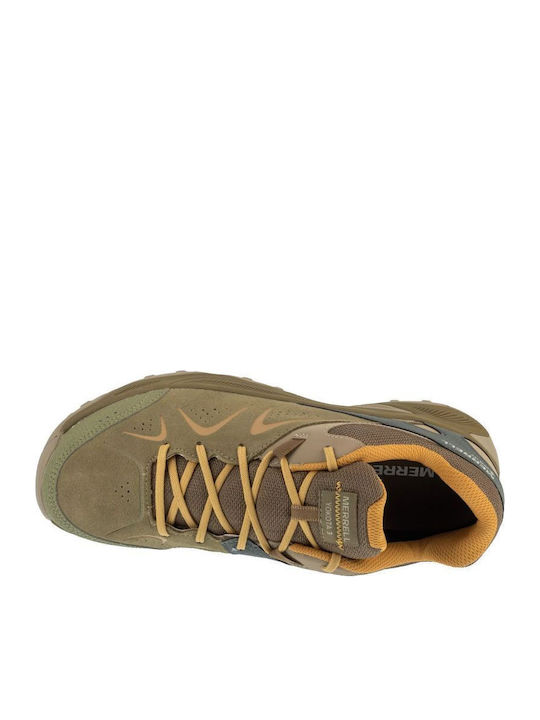 Merrell Men's Hiking Shoes Waterproof with Gore-Tex Membrane Brown