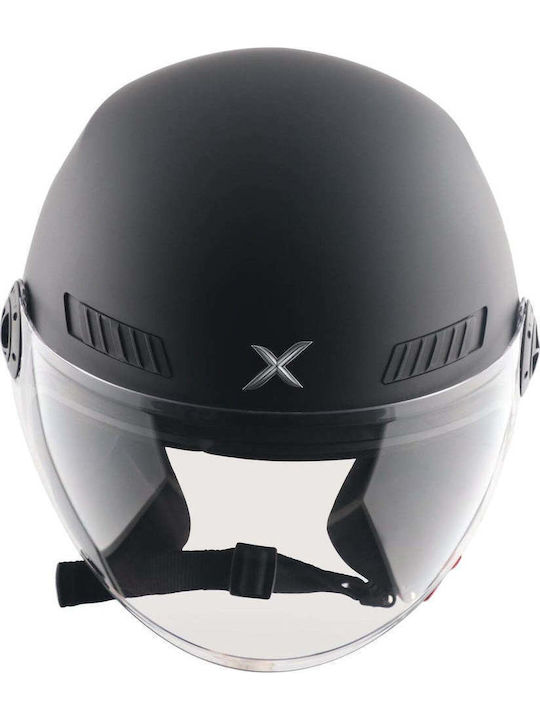 Axor Kioto Черен Мат Каска За Мотор Джет DOT / ECE 22.06 1000гр