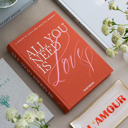 Printworks Άλμπουμ All You Need Is Love για 80 Φωτογραφίες Λευκό 10x15εκ. Printworks Άλμπουμ All You Need Is Love για 80 Φωτογραφίες Λευκό 10x15εκ.