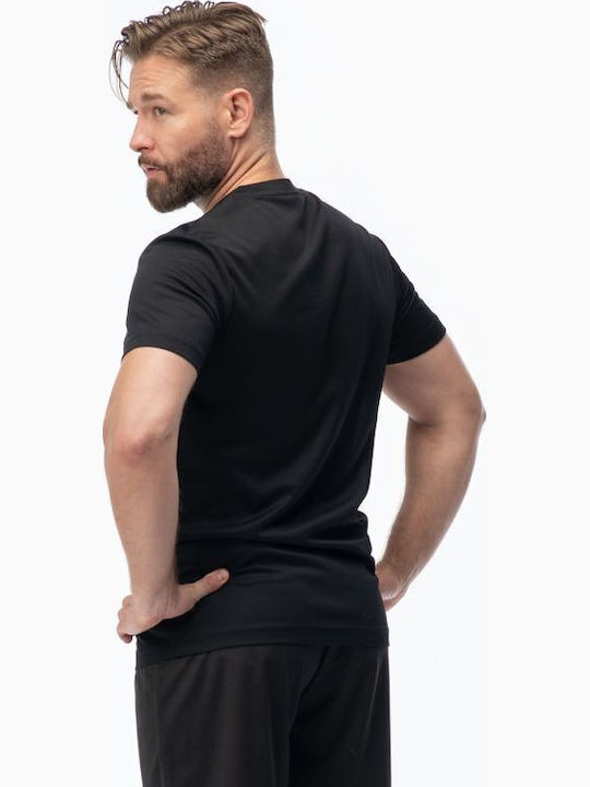 T-shirt Μαύρο