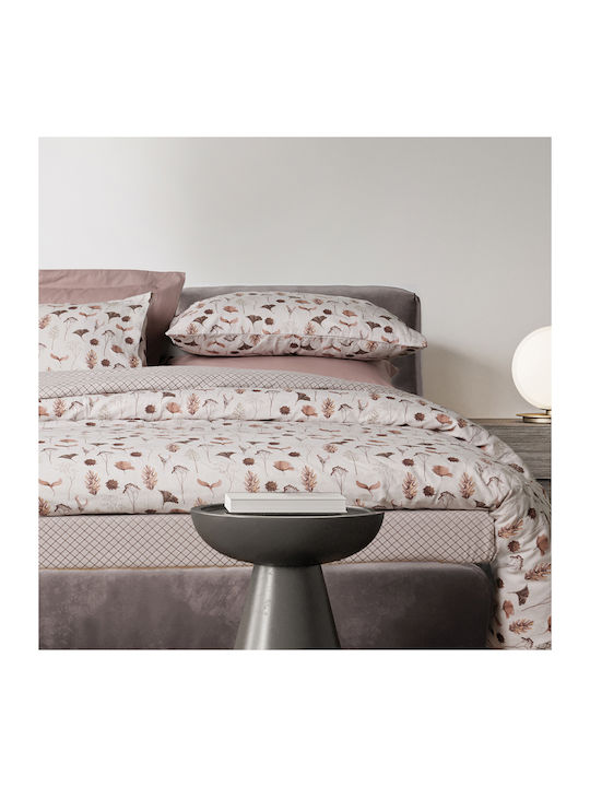 Das Home Sheet Sets Single Flannel 170x260cm. Happy Flannel 9681 Brown, Beige-brown 3pcs