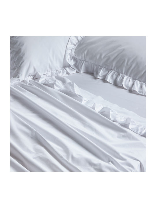 Das Home 3174 Σετ Σεντόνια Υπέρδιπλα 240x270εκ. White (4τμχ)