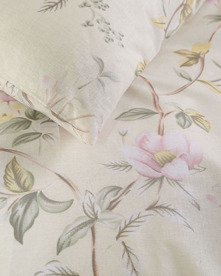 Rythmos Benetita Ecru Bed Sheets Set