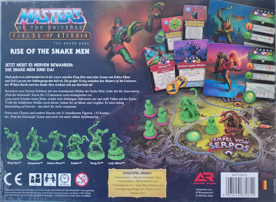 Game Expansion Masters of the Universe: Fields of Eternia Rise of the Snake Men 12+ Years Old (EN) Archon Studio