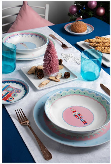 Excelsa Set De Masă De Crăciun Pentru Mâncare 12 Bucăți Xmas Sweet Pastels
