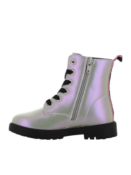 Lilo & Stitch Kids Boots with Laces Gray