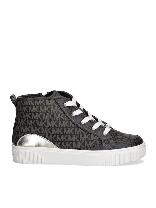 Kids Boots with Laces Brown