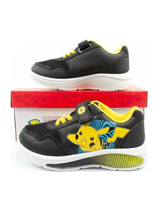 Kids Sneakers with Scratch Black