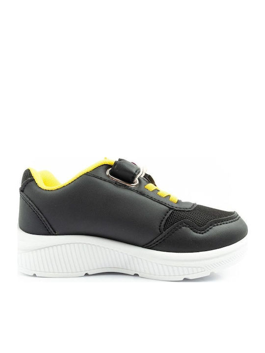 Kids Sneakers with Scratch Black