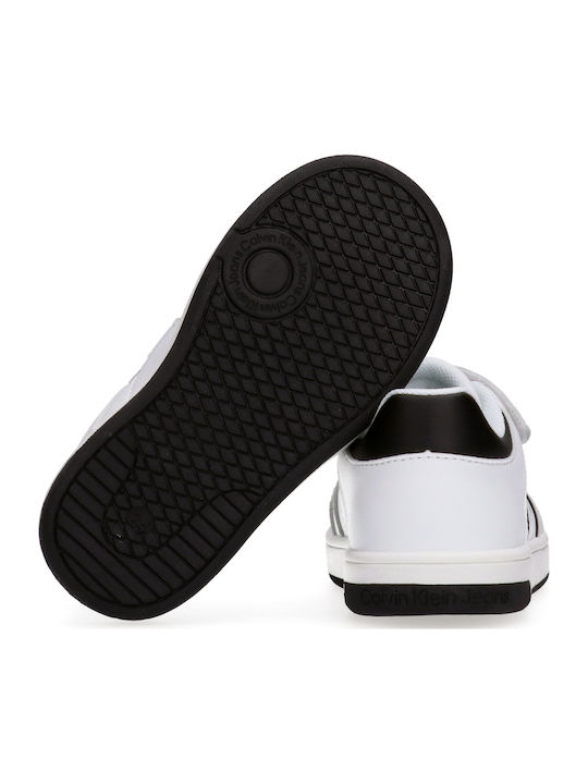 Παιδικά Sneakers με Σκρατς Λευκά