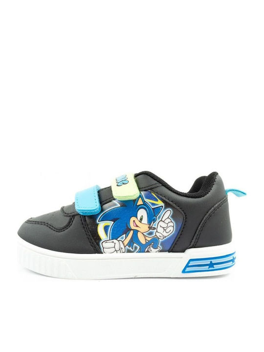 Kinder Sneakers mit Klettverschluss Schwarz