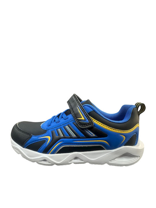 Παιδικά Sneakers με Σκρατς Μαύρα