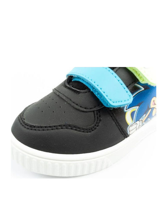 Kinder Sneakers mit Klettverschluss Schwarz