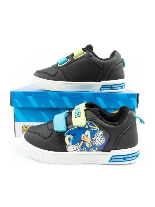 Kinder Sneakers mit Klettverschluss Schwarz