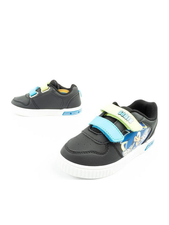 Kinder Sneakers mit Klettverschluss Schwarz