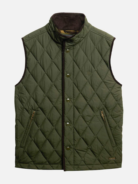 Vestă Puffer Verde