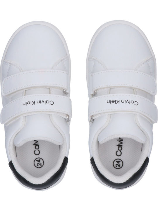Παιδικά Sneakers με Σκρατς Λευκά