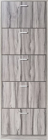 Дървен Обувна рафт Gyda 60x20x182.5см