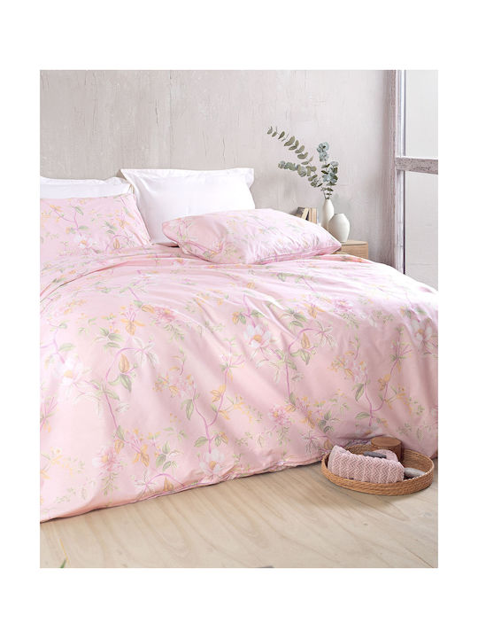 Rythmos Benetita Pillowcase Set with Envelope Cover Pink 50x70cm.
