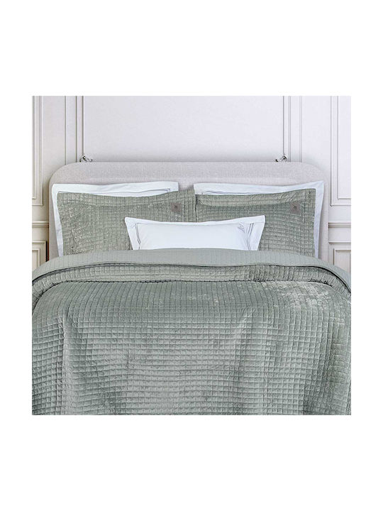 Greenwich Polo Club Classic 4430 Σετ Μαξιλαροθήκες με Φάσα Sage Green 50x70εκ.