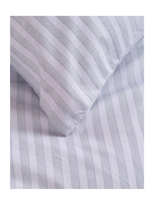 Rythmos Комплект Плик за Завивка Памучен Кинг Сайз с 2 Калъфки 225x250 Polene Purple