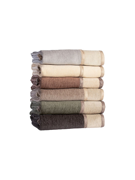 Nef-Nef Homeware New Tanger Ριχτάρι Τετραθέσιου Καναπέ Ζακάρ 180x350εκ. N.beige/ecru