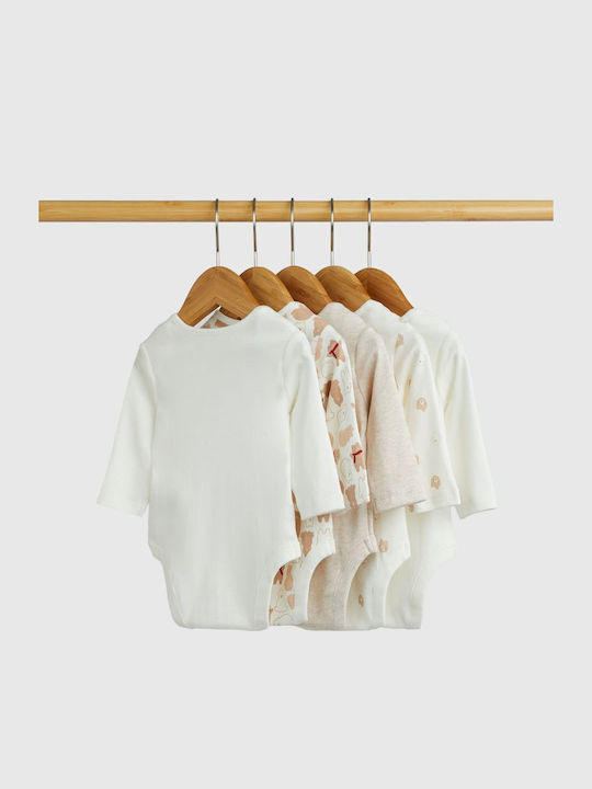 Mothercare Σετ Κορμάκια Λευκά