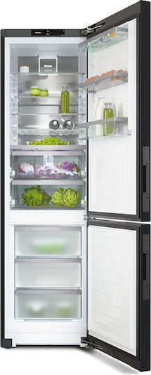 Miele 362лт NoFrost В201.5xШ60xД68.2см. Черен KFN 4898 AD