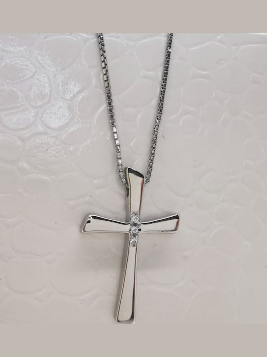 Aris Dentopoulos Jewellery Ασημένιος Σταυρός