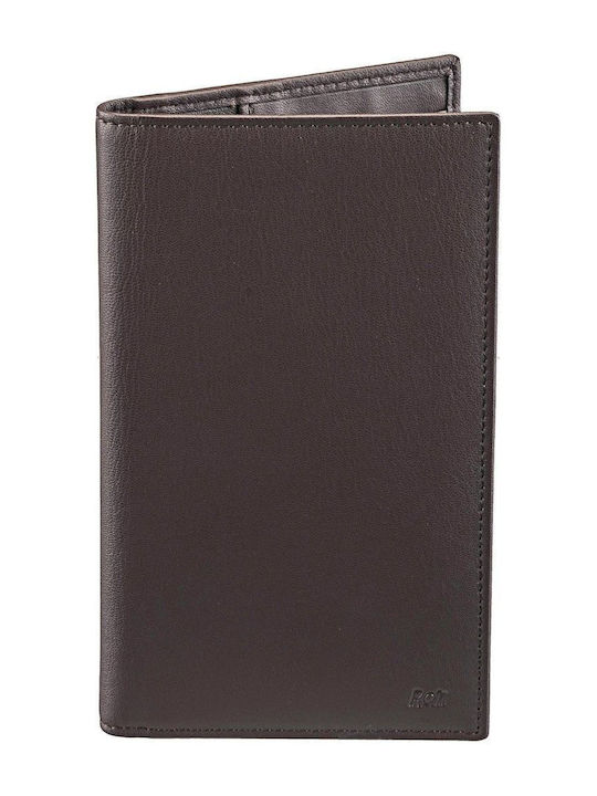 Men's Wallet Travel with RFID Brown