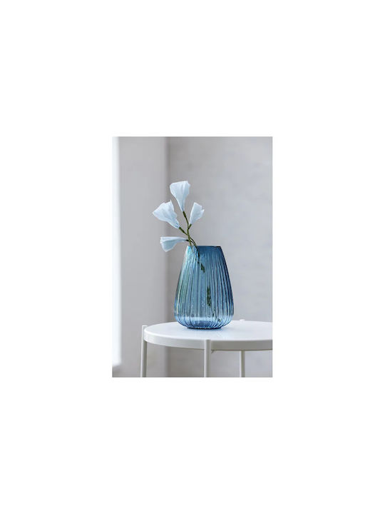 Decorative Vase Blue 22cm