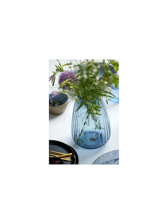 Decorative Vase Blue 22cm