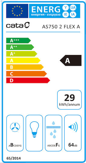 Cata Plită cu Inducție Autonom cu Hota 77x52εκ.