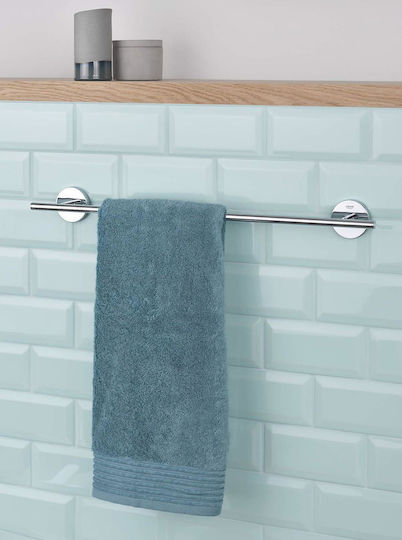 Grohe Baucosmopolitan Rail Баня Единична Подов с винтове ​52.2x52.2см Сребрист