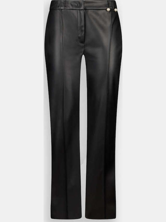 Women's Fabric Trousers Black