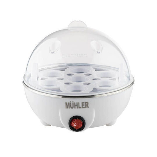 Muhler Egg Cooker 7 Positions 350W White