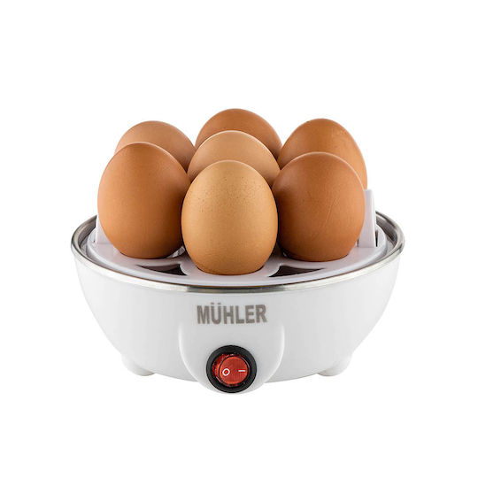 Muhler Egg Cooker 7 Positions 350W White