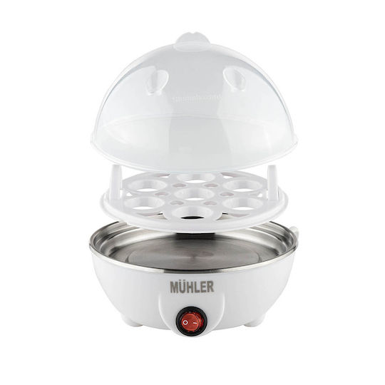 Muhler Egg Cooker 7 Positions 350W White