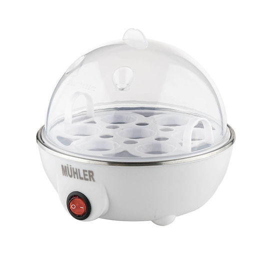 Muhler Egg Cooker 7 Positions 350W White