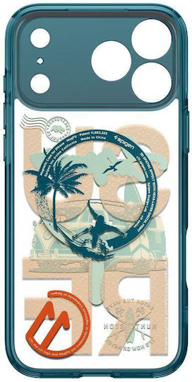 Spigen Back Cover Silicon / Plastic 2mm Albastru (iPhone 17 ProRealme C11)