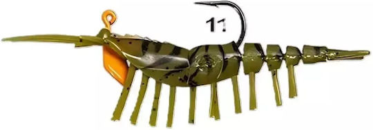 Ryuji Ayu Shrimp – Silikon-Garnele 7,5cm Jighead 7,2g 4 Farben #6