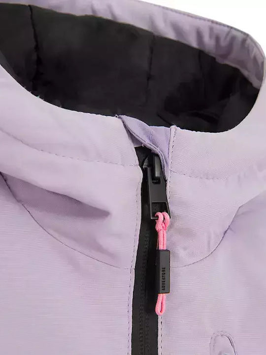 Kinder Freizeitjacke mit Kapuze Purple