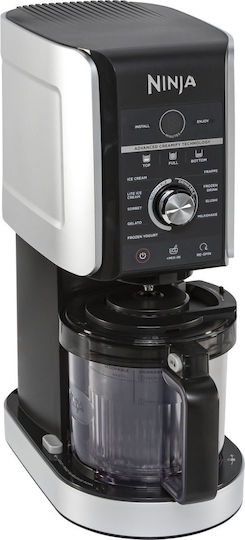 Ninja CREAMi Deluxe 10-in-1 Παγωτομηχανή 2x706ml Black / Silver