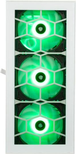 Vengeance Hydra-V52 Гейминг Настолен Компютър (Ryzen 7-5700X/32GB DDR4/1TB SSD/GeForce RTX 5060/Без Операционна Система) и Монитор ASRock PG27FF1A IPS HDR Гейминг 27"