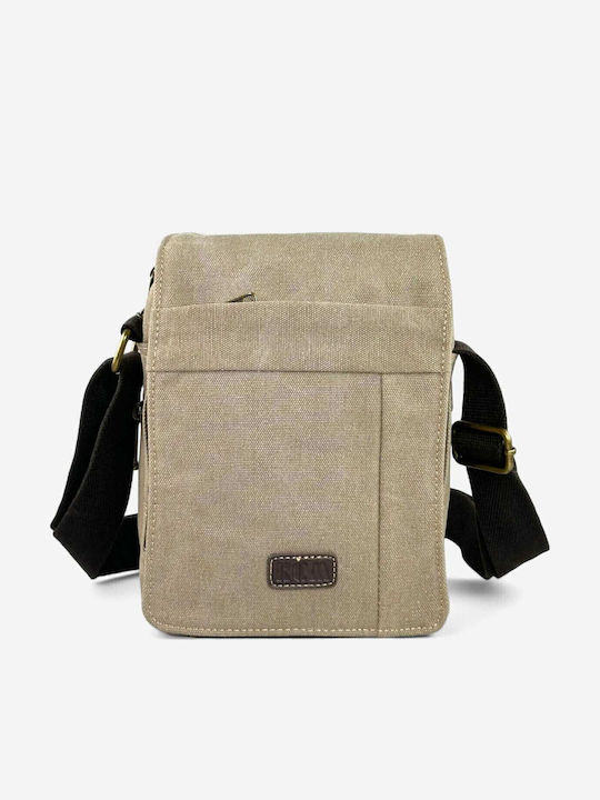 Geantă pentru bărbați De umăr / tip crossbody Bej